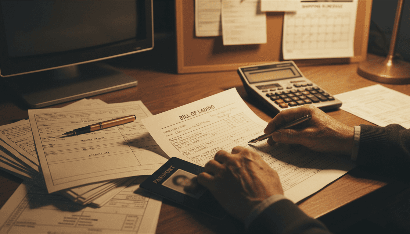 Export documentation review